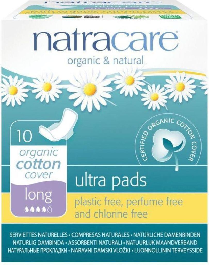 NATRACARE Serviettes hygiéniques Ultra longues avec Image du produit 