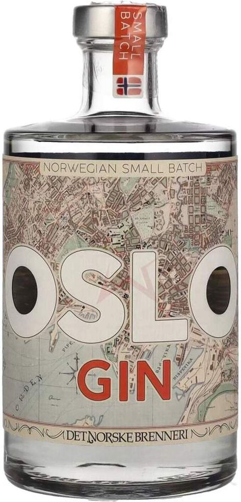 Oslo Small Batch Gin 45.80 % 0,50 lt.