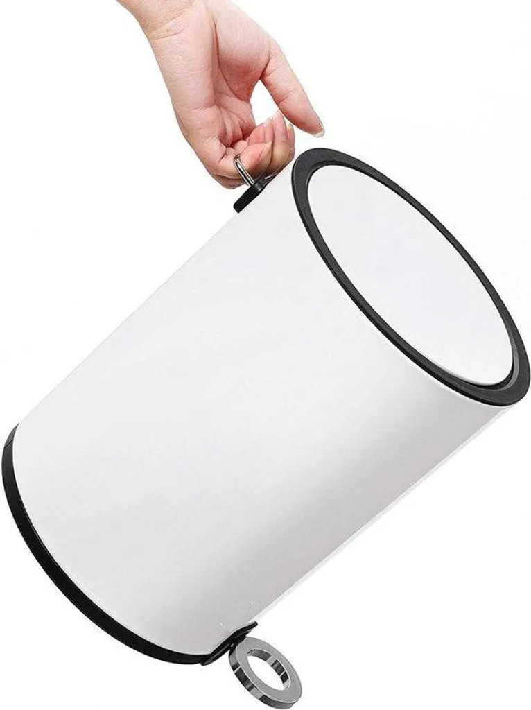 Poubelle de bureau design 6L compacte - Idéale pour les petits espaces