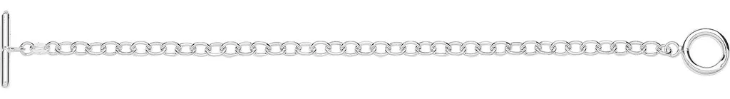 Bracelet en Argent Massif 925 Certifié - Modèle Mixte TRS30184 Brillant
