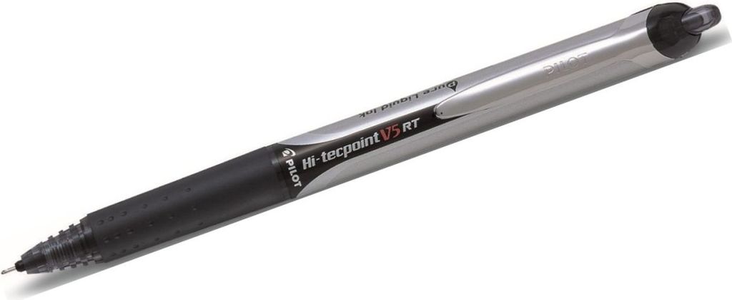 Pilot Hi-Tecpoint V5 RT Schwarz Produktbild 