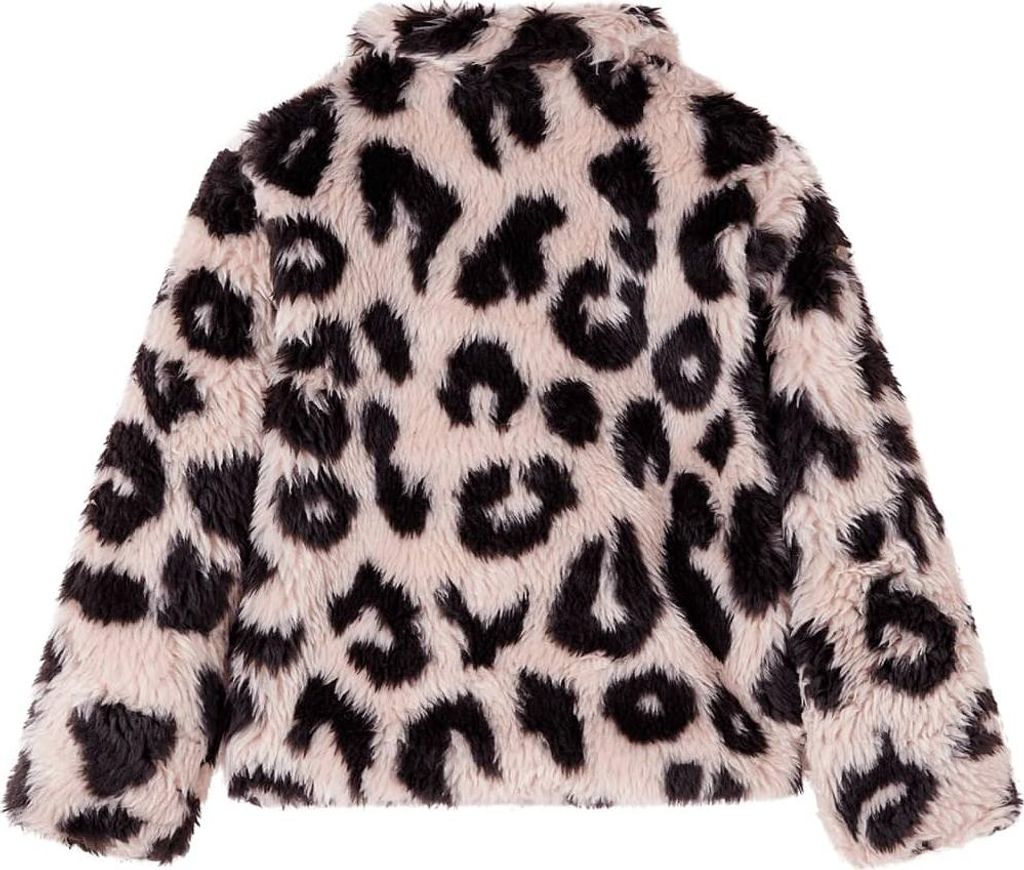 vidaXL Kindermantel Kunstpelz Hellrosa 116