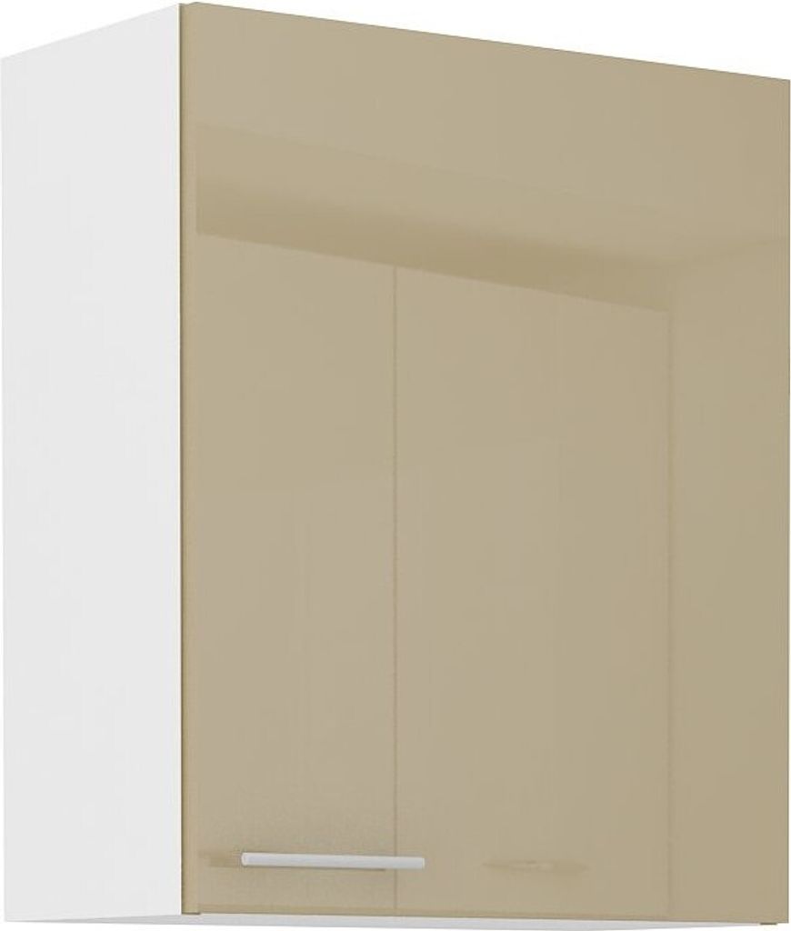 Küchenhängeschrank LAJLA – Breite 60 cm, Cappuccino / weiß