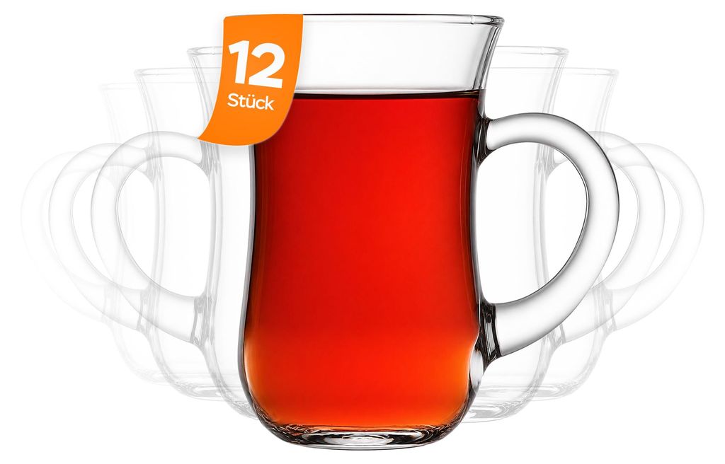 Pasabahce Keyif Teeglas - 145 ml, 12 Stück Produktbild  KI-generiertes Bild