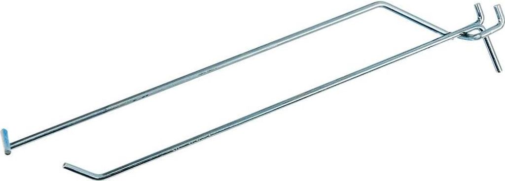 Zawieszka pojedyncza z wysięgnikiem na cenówkę do perforacji EURO Mega-M L-25cm fi4 cynk N