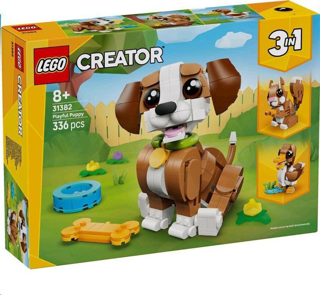 LEGO Creator 3 in 1 Animale adorabili Cucciolo giocoso Immagine del prodotto 