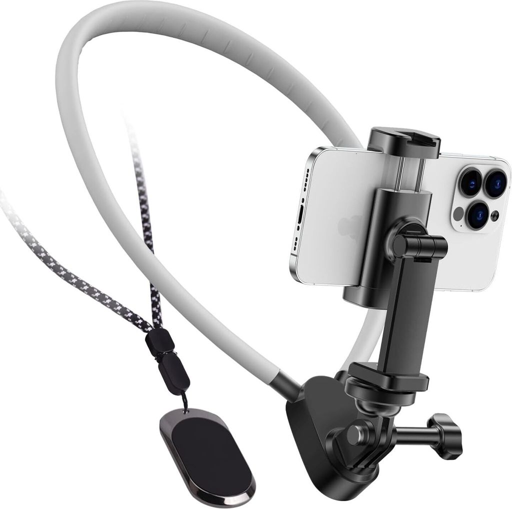 Nackenhalterung mit Telefonclip für Handy, Handy-Halter Produktbild 