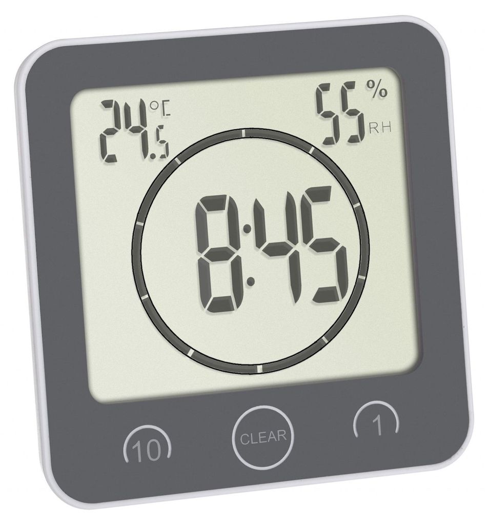 TFA-Dostmann 60.4001.10, Digitaler Küchentimer, Grau, 99 Produktbild 