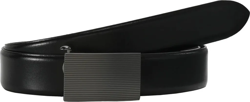 Cintura LLOYD W110 in Vera Pelle Nera 3.5cm | Robustezza Artigianale