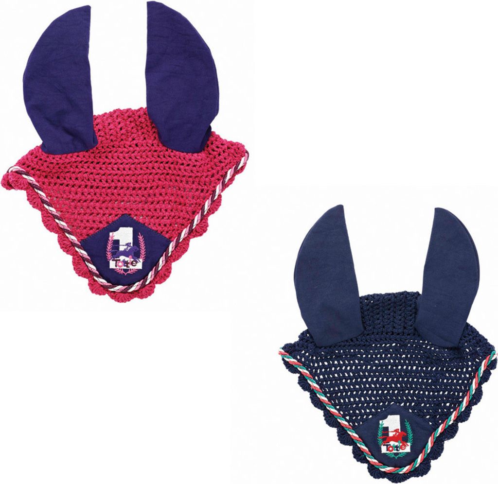 Fliegenohrenschutz Tottie Fliegenhaube Fliegenschutz Tottie Fliegenohrenschutz *, Farbe:pink