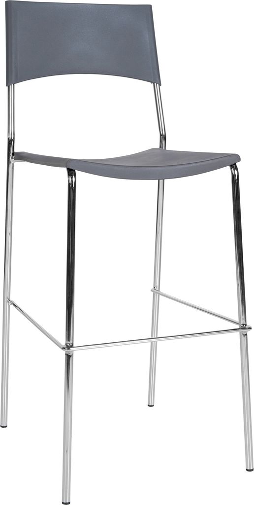 Barhocker HLO-CP65 grau