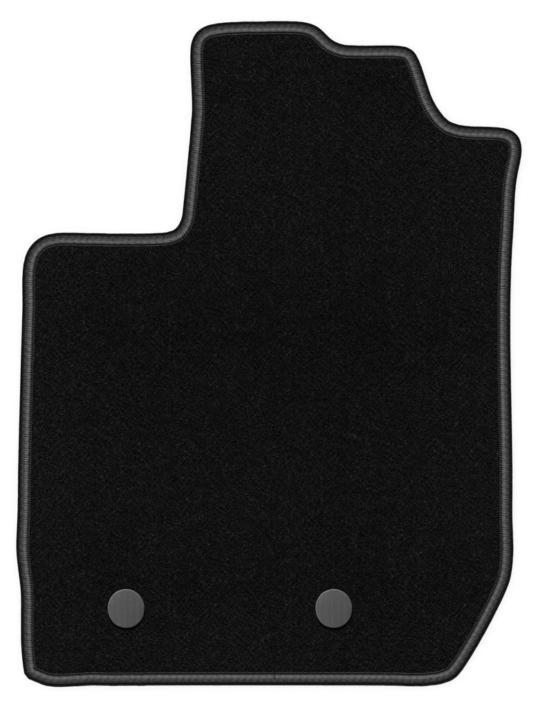 Tappetino conducente in velluto Nero per Dacia Duster II Immagine del prodotto 