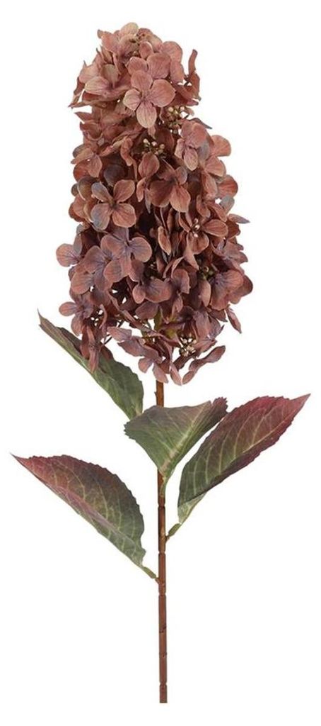 Countryfield Kunstblume Hydrangea Kupfer Dekoblume 83 cm