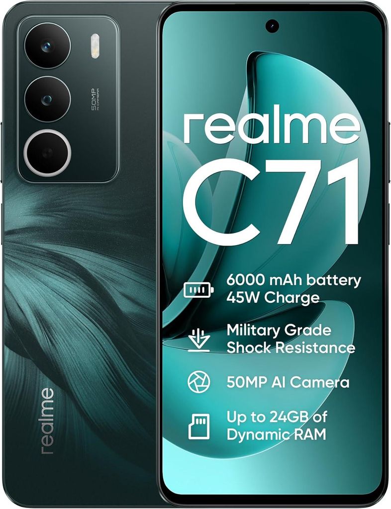 realme C71 (8GB+256GB) forest owl Produktbild 