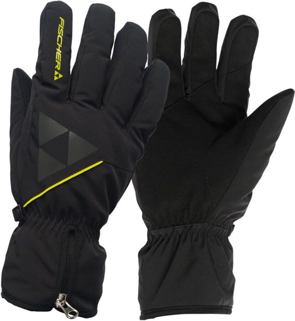 Lyžařské rukavice FISCHER Classic Black Black | Kaufland.cz