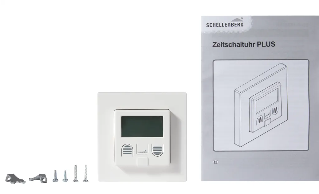 Horloge programmable PLUS Schellenberg 25572 pour volet roulant filaire - 8