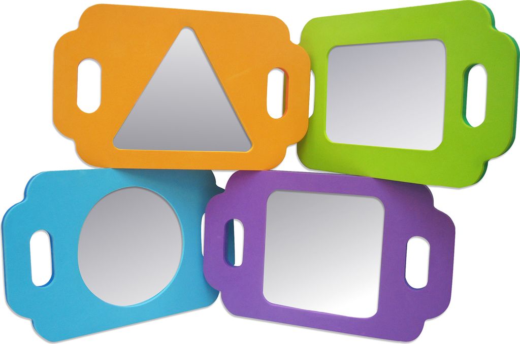 Happy Kidz Handspiegel Set , 4 Formen im Set 21405284030 Produktbild 