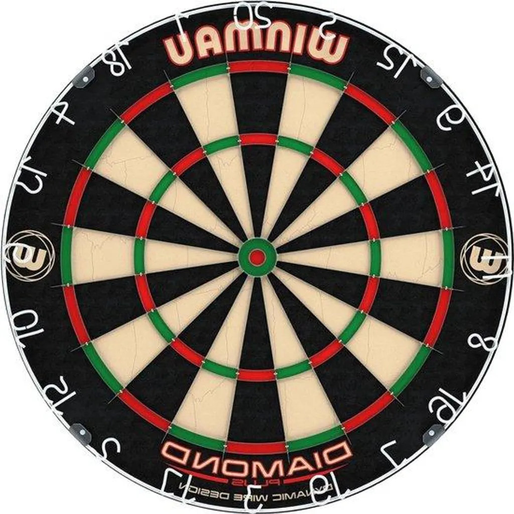 Cible à fléchettes Bristle Diamond Plus Winmau en fibres de sisal