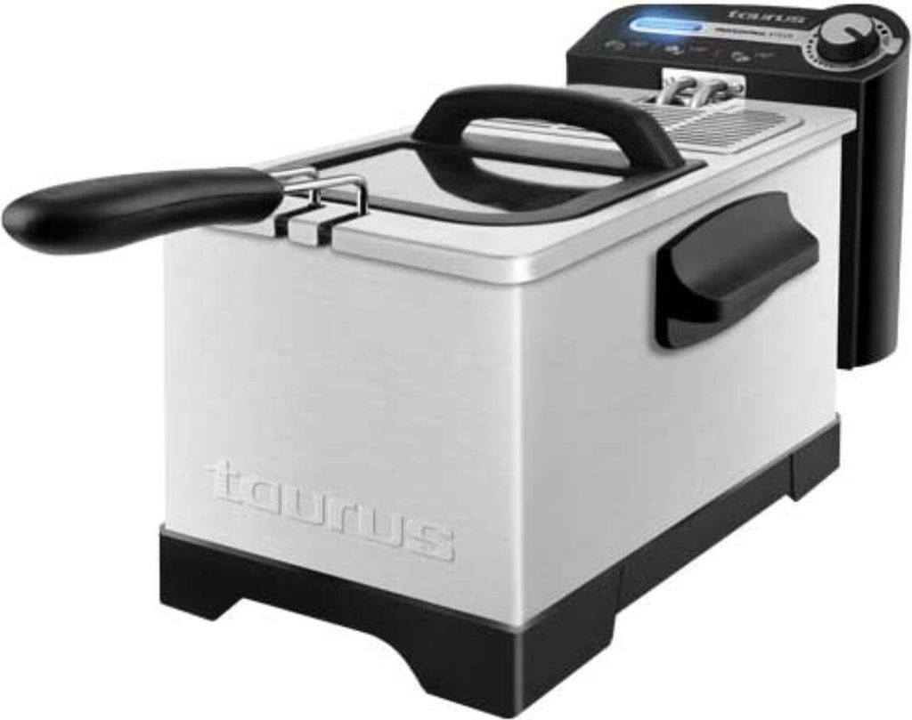 Taurus Professional 3 Plus Single 3 l Eigenständig 2100 W Fritteuse Edelstahl