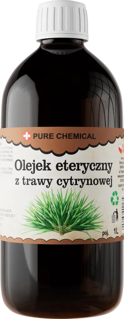 Huile essentielle de citronnelle de Java 1L 100% pure et naturelle