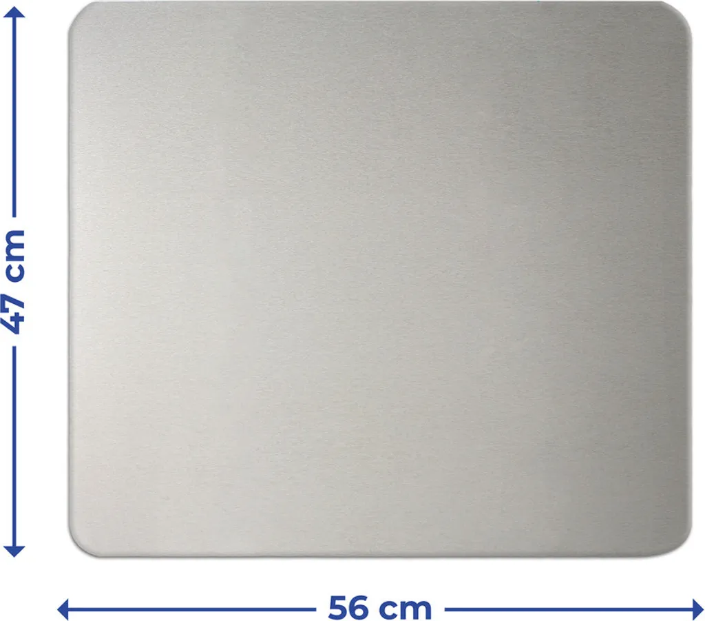 Masquez vos défauts muraux avec ce cache mural en acier inoxydable - 5