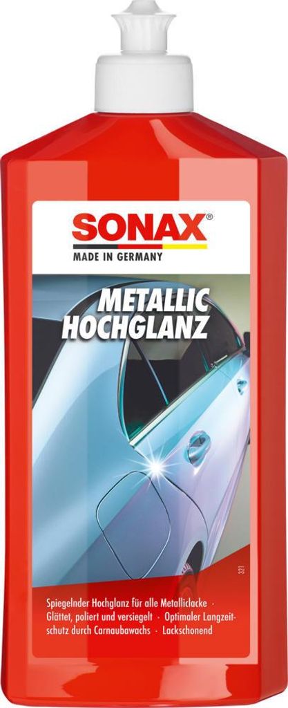 Sonax Metallic High Gloss Polish Optimálna dlhodobá ochrana Obrázok produktu 