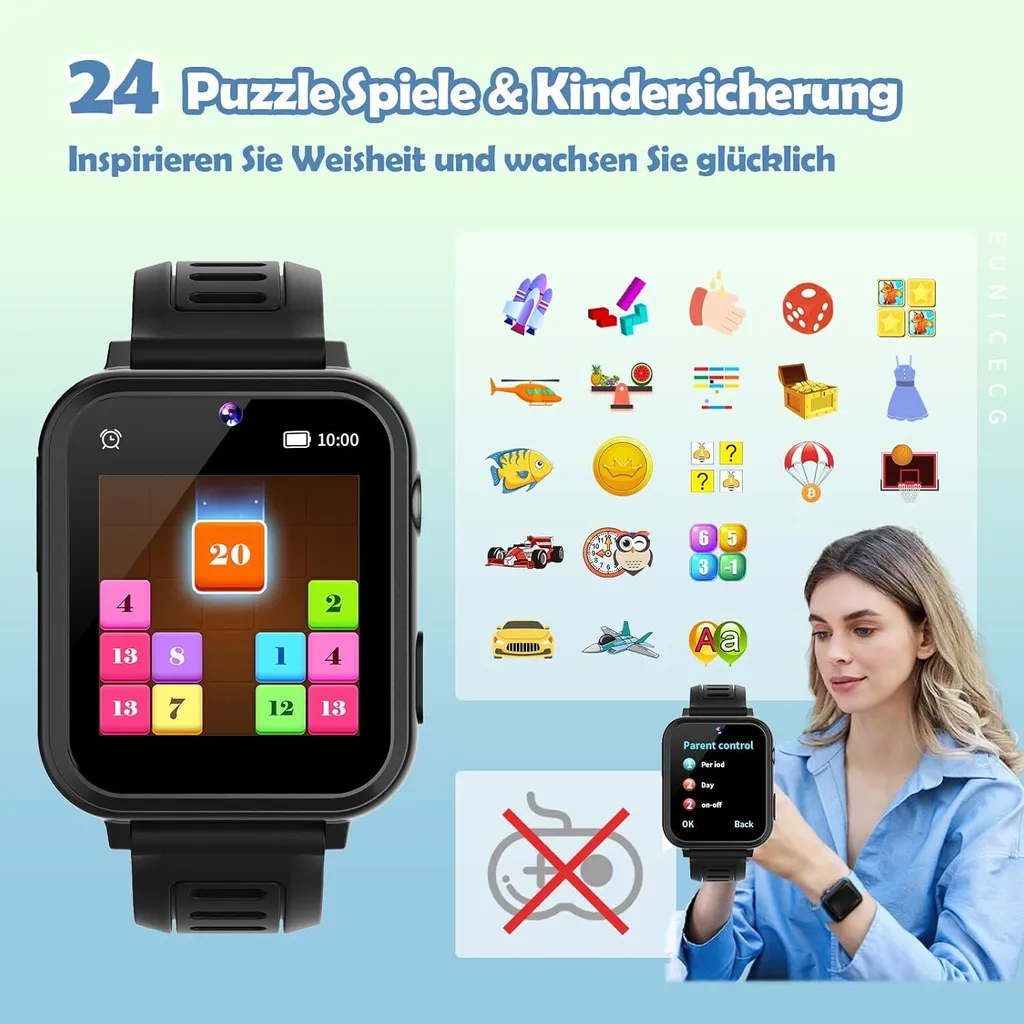 Smartwatch Bambini MP3 e 24 Giochi - Test e Recensione Prodotto - 6