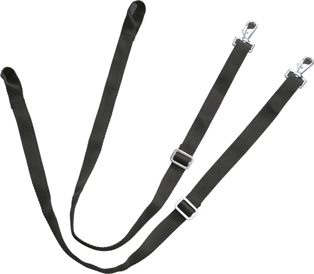 Busse Leg Strap STANDARD Nero (Coppia) - Cinghie Ricambio per Equitazione