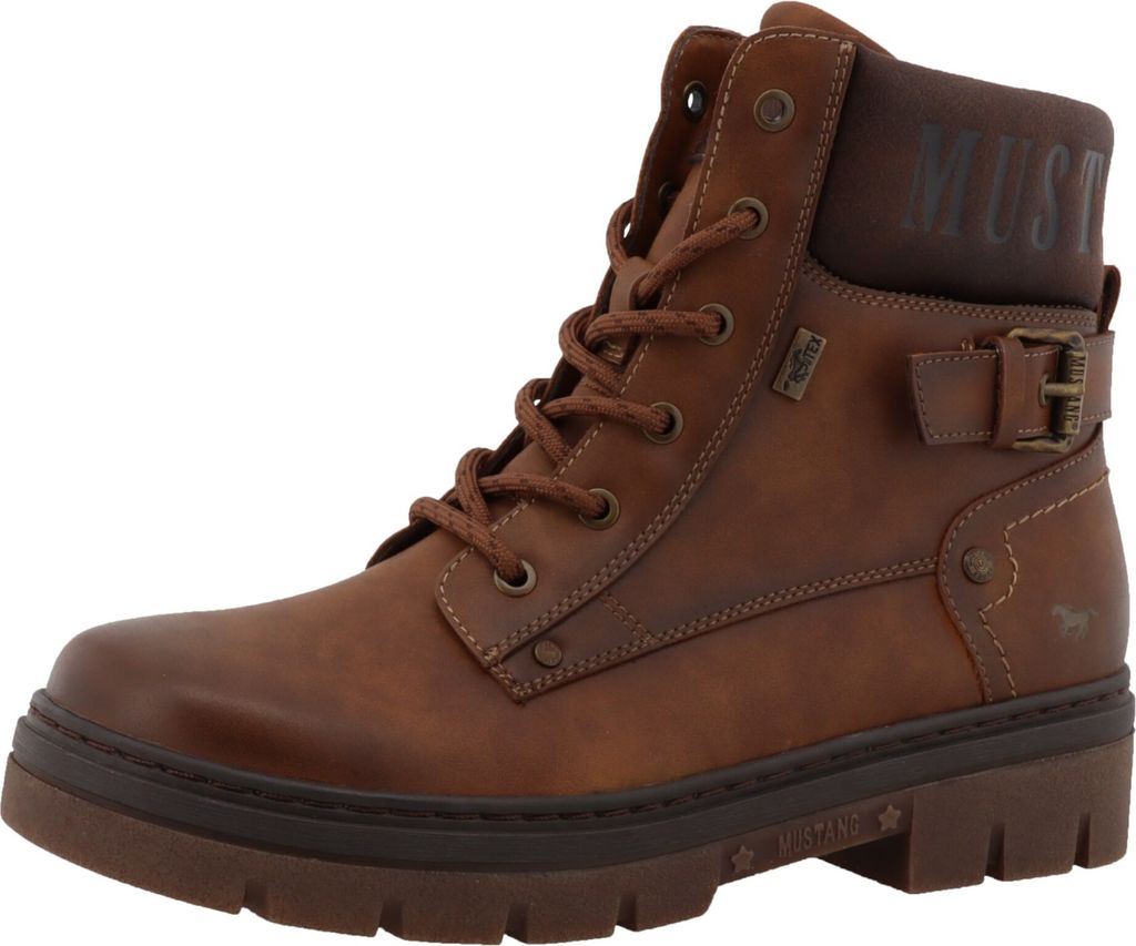 Mustang Damen Elegante Stiefelette 15M0012003 Braun