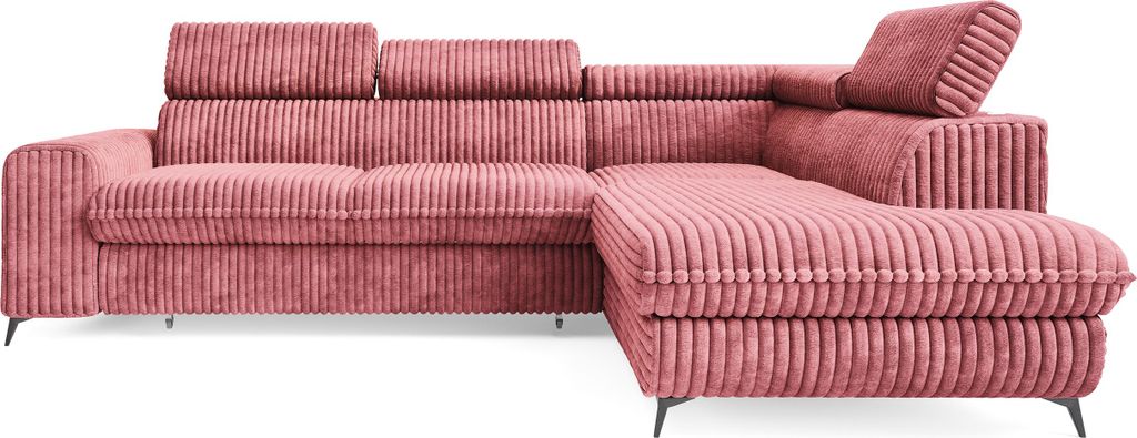 Masseno Ecksofa VELISS mit Schlaffunktion L-Form, Sofa mit Produktbild 