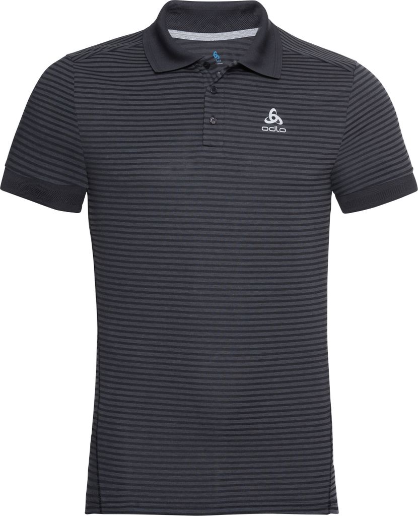 ODLO Polo s/s NIKKO DRY Poloshirt Herren 70004 black - odlo s XL