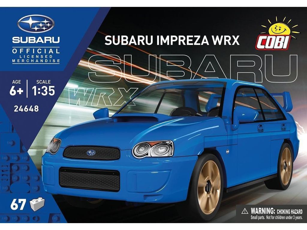 Cobi Cars 24648 Subaru Impreza WRX 24648 Immagine del prodotto 