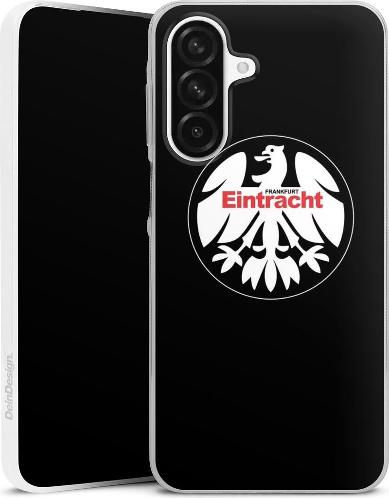 DeinDesign Slim Hülle für Samsung Galaxy A56 5G Silikon Case Ultra Dünn Handyhülle Eintracht Frankfurt Offizielles Lizenzprodukt SGE