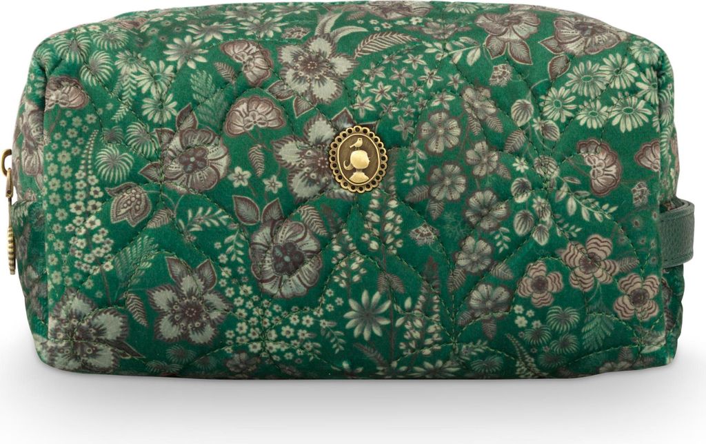 Pip Studio Coco Cosmetic Bag Medium Quilted Daisy Dreams Produktbild 