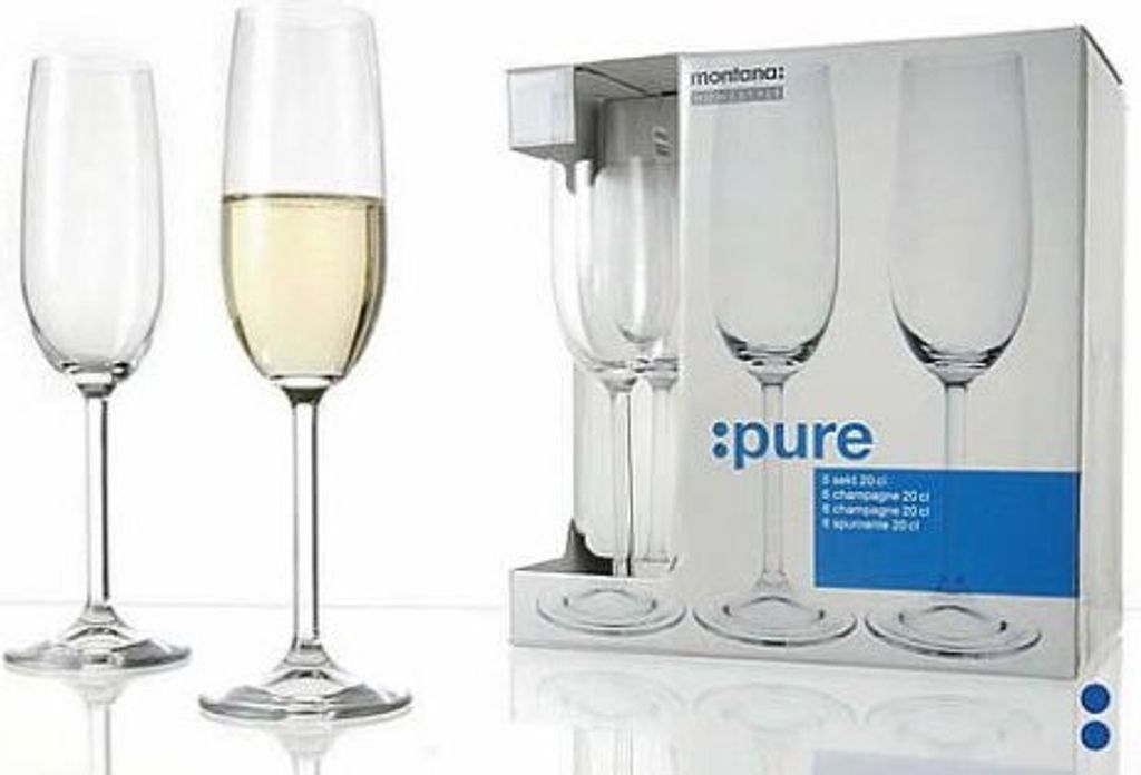 montana Sekt X813.12 :pure 6er Set Produktbild 