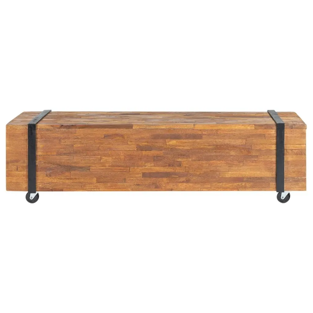 Meuble TV bois robuste 110cm : Finissez-en avec les meubles fragiles