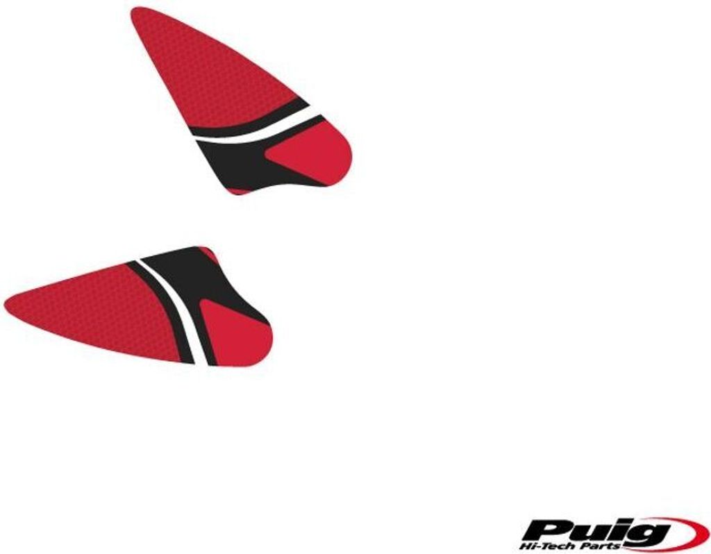 PUIG 6978R Radikal Yoke Protector passend fuer DUCATI MONSTER 696 Rot