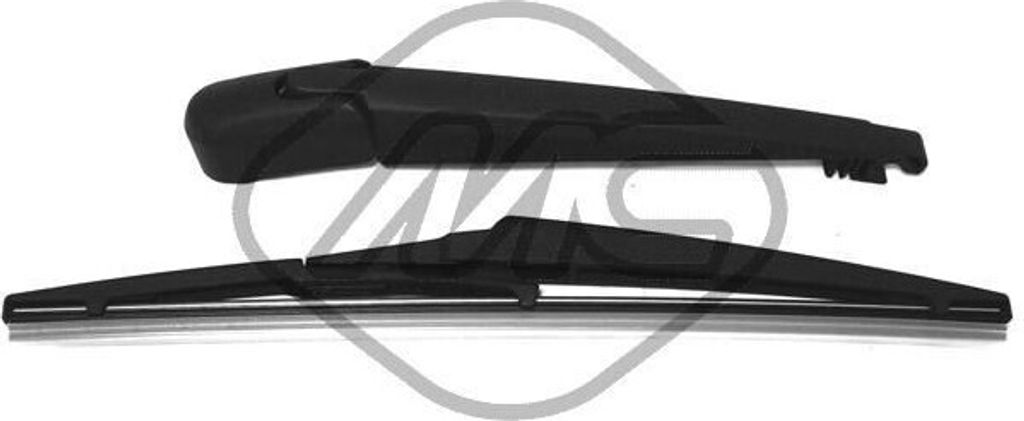 Metalcaucho Heckscheibenwischer + Arm Hinten für TOYOTA RAV 4 III (ACA3, ACE, ALA3, GSA3, ZSA3) 310mm