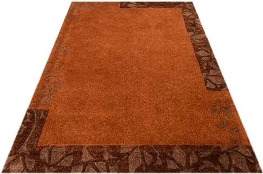 Tapis Frisee 1011-03 Choco 120x180 cm - Revêtement de Sol Design Marron