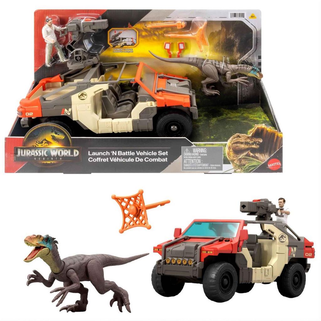 Jurassic World JGB59, Actie/Avontuur, 4 jaar/jaren, Productafbeelding 
