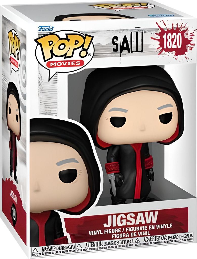 Funko Pop! Movies Saw - Jigsaw Killer Vinyl-Figur 9 cm Produktbild 