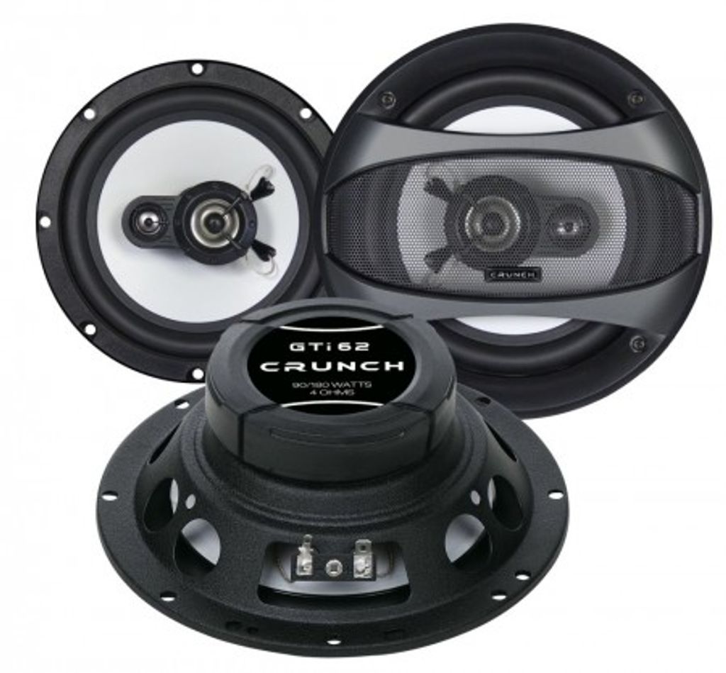 CRUNCH KOAX 16,5 cm GTI-62 Lautsprecher Auto Boxen Set 180 Watt PKW KFZ