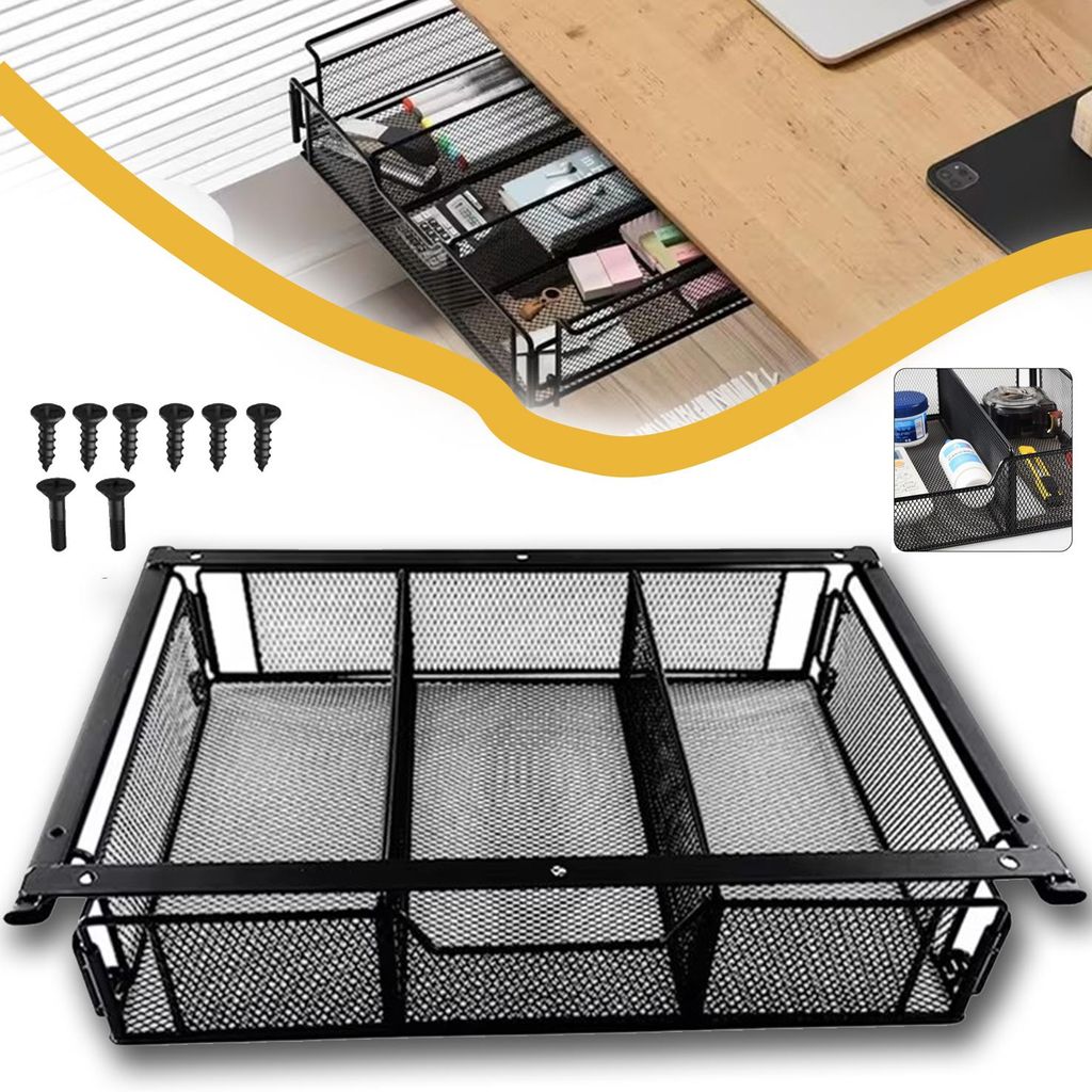 Schublade Unter Schreibtisch, Schubladen Organizer Für Produktbild 