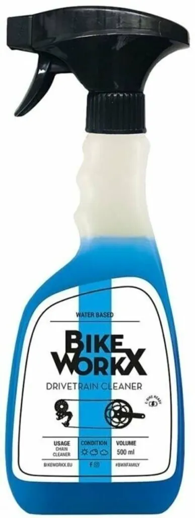 BikeWorkX Drivetrain Cleaner 500 ml : Nettoyant Chaîne et Transmission