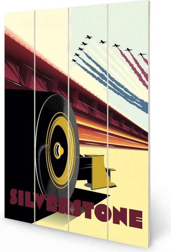 Targa Silverstone PM10689 Zoom F1 - 59x40cm Racing Wall Decor