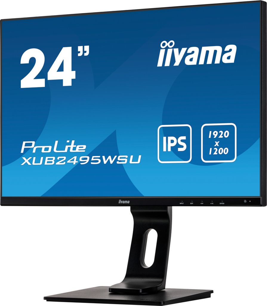 iiyama ProLite XUB2495WSU-B4, 61,2 cm (24.1"), 1920 x 1200 Produktbild 