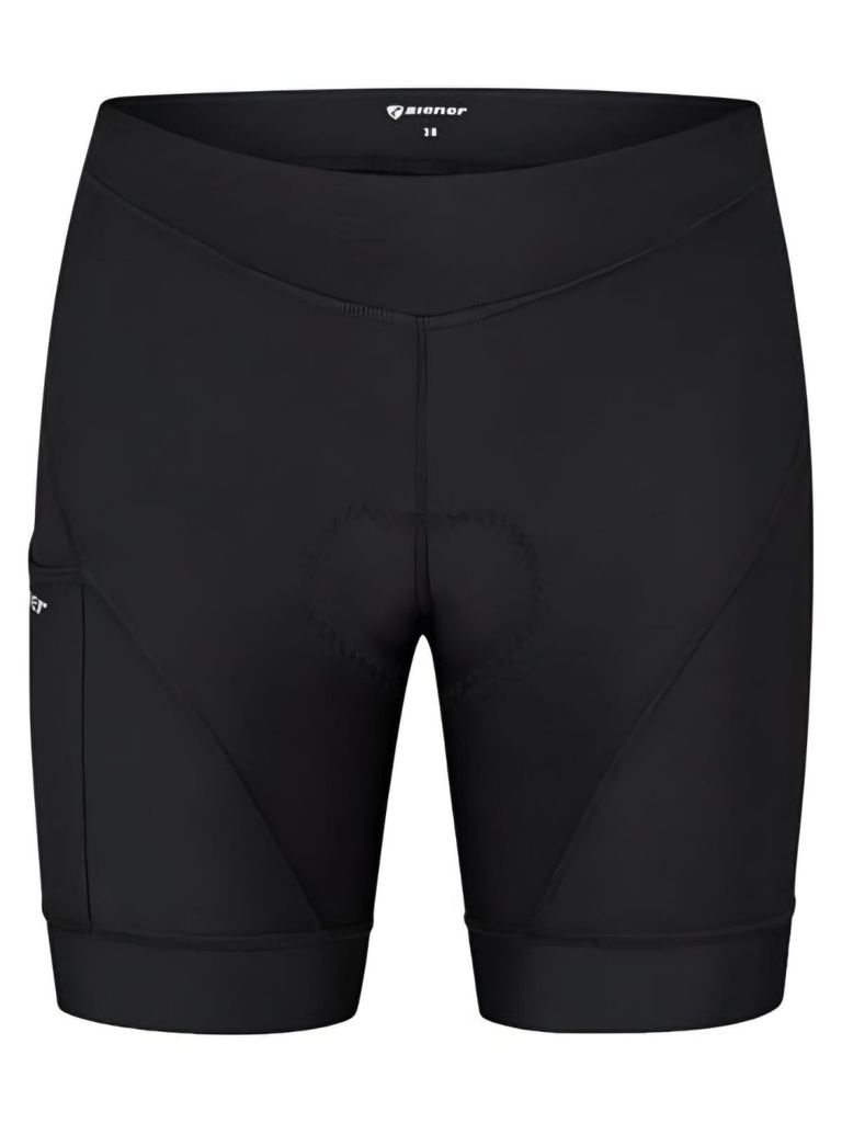 Ziener Damen Radhose Kurze Hose Schwarz Gr.34