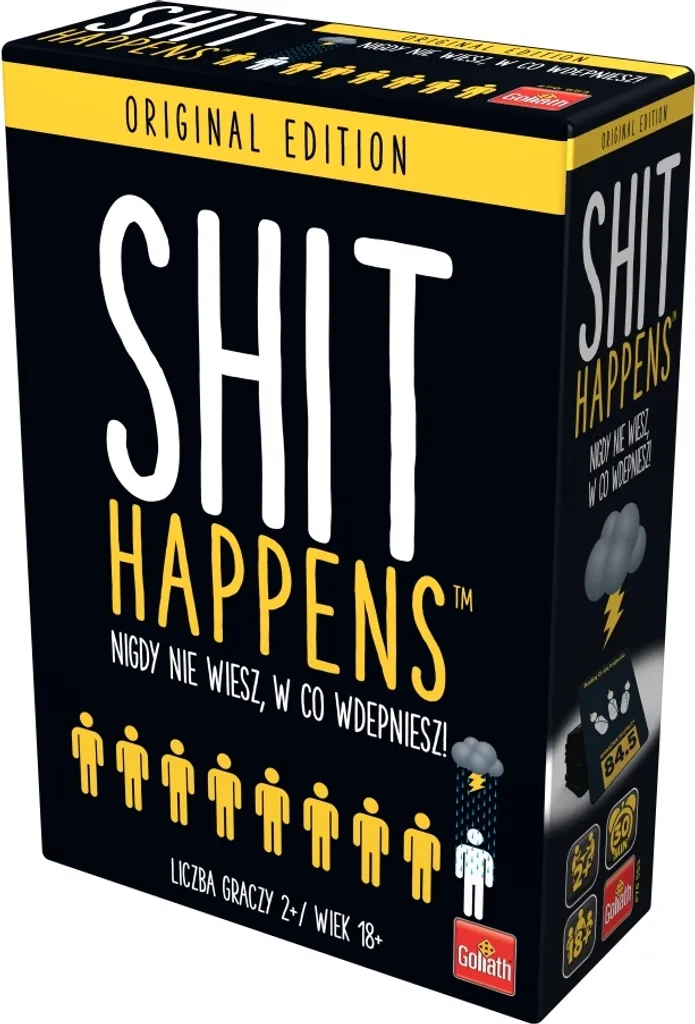 Shit Happens Goliath le Jeu de Société Idéal pour Animer vos Apéros