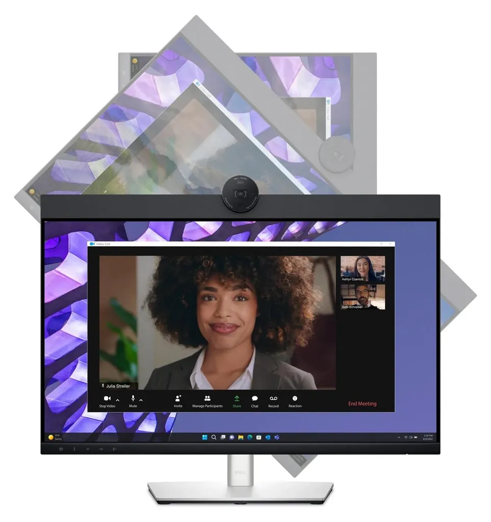 Moniteur de Conférence Dell P2724DEB 27 Pouces IPS USB-C et Webcam - 20