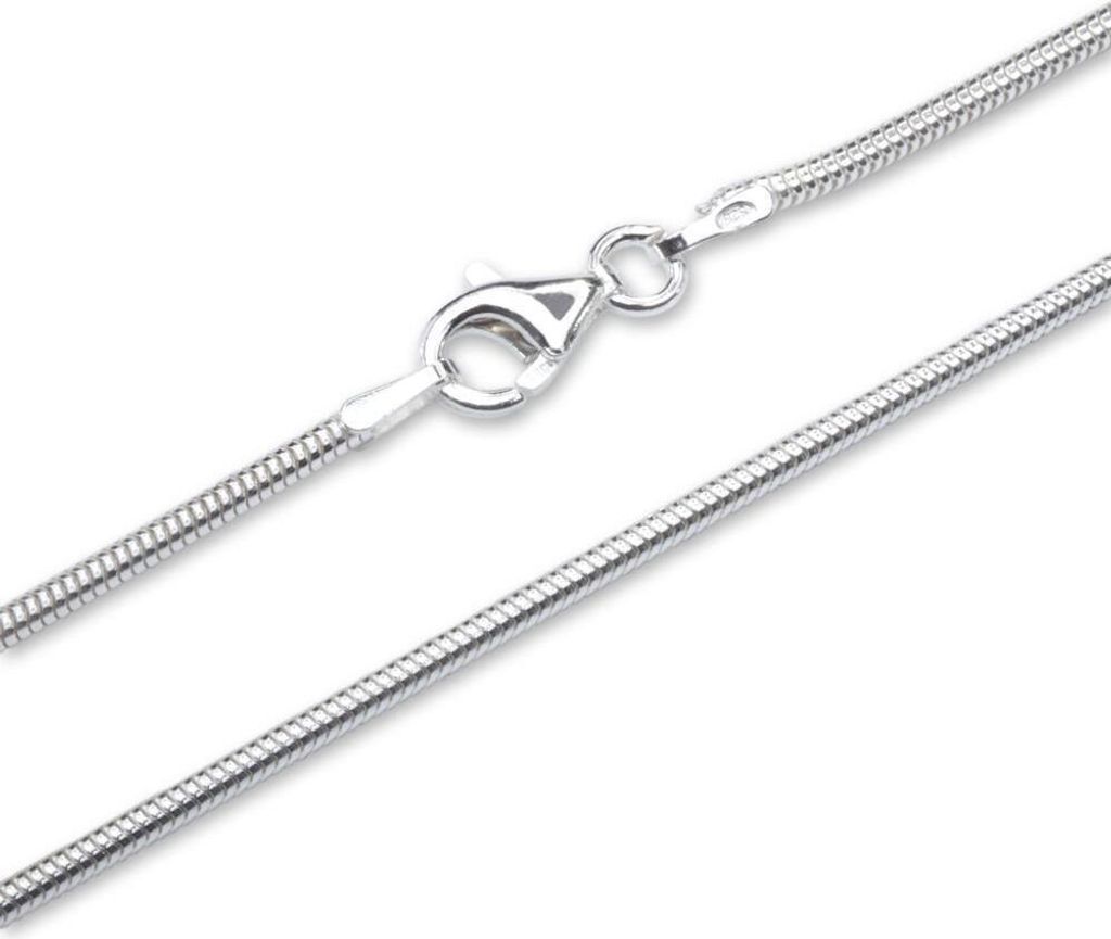 Unique Schlangenkette 925er Silber Silberkette Damen 1,6mm Produktbild 